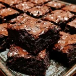 Fudgy brown butter brownies