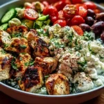 Greek Chicken Bowls