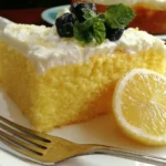 Lemon Cooler Cream Cake
