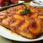 Peach Upside-Down Cake