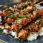 Teriyaki Chicken Skewers