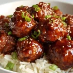 Asian Meatballs Crockpot Recipe