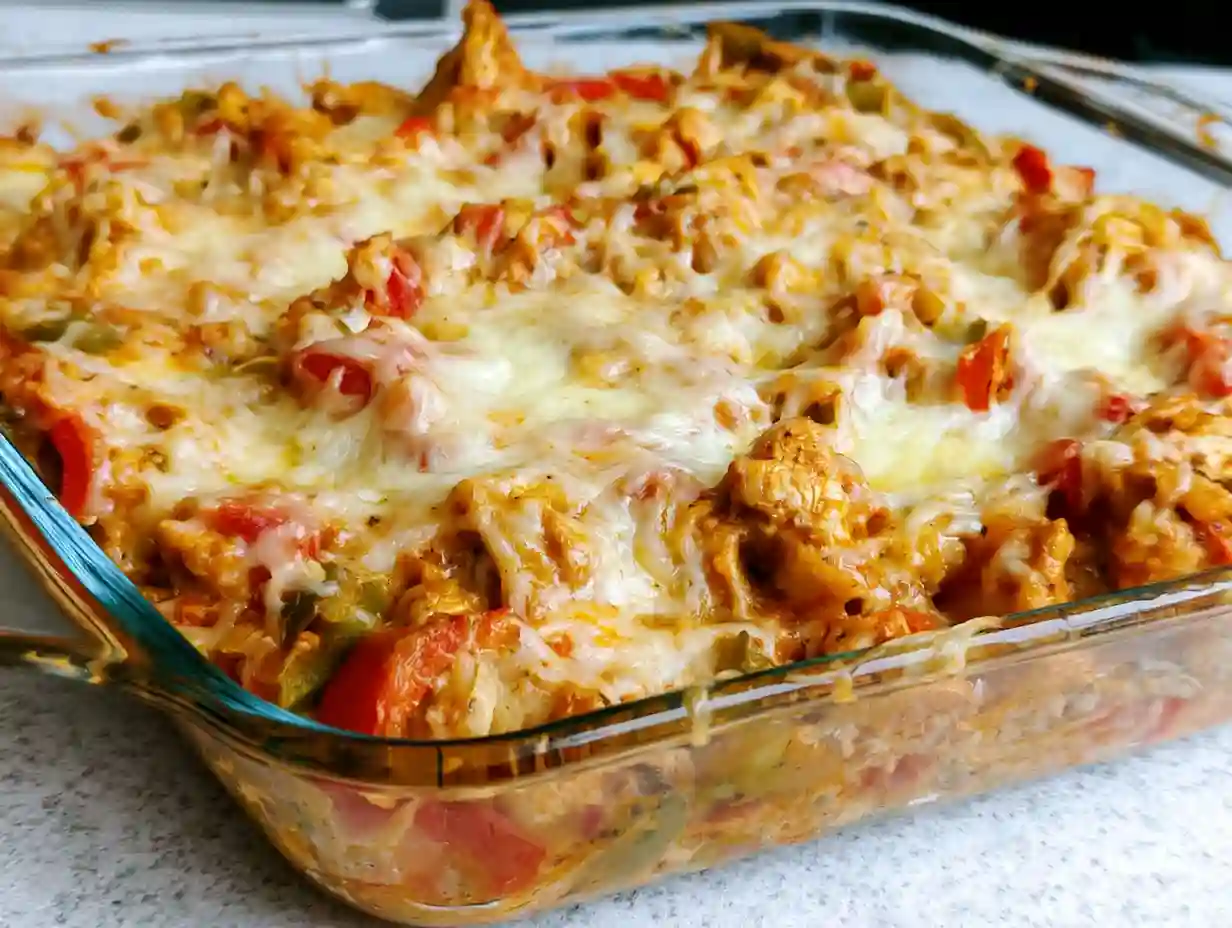 Chicken Fajita Casserole Recipe