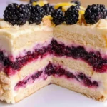 Lemon Blackberry Cake
