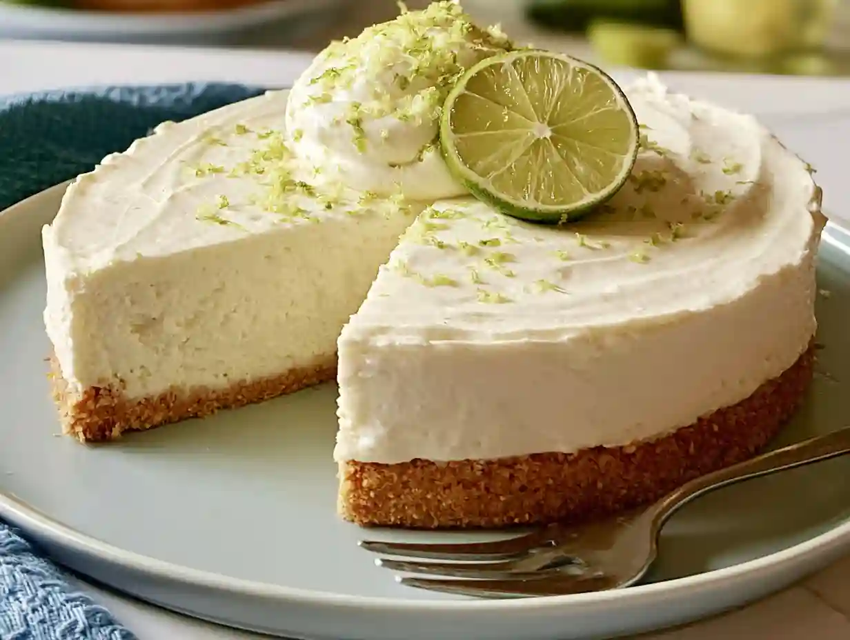 No-Bake Key Lime Cheesecake