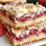 Raspberry Almond Bars