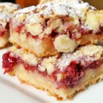 Raspberry Almond Bars