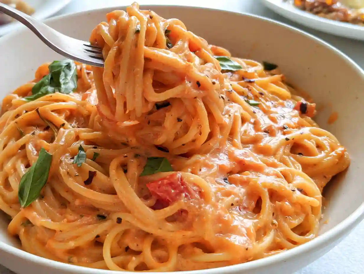 Tomato Pasta Sauce with Cream cheese